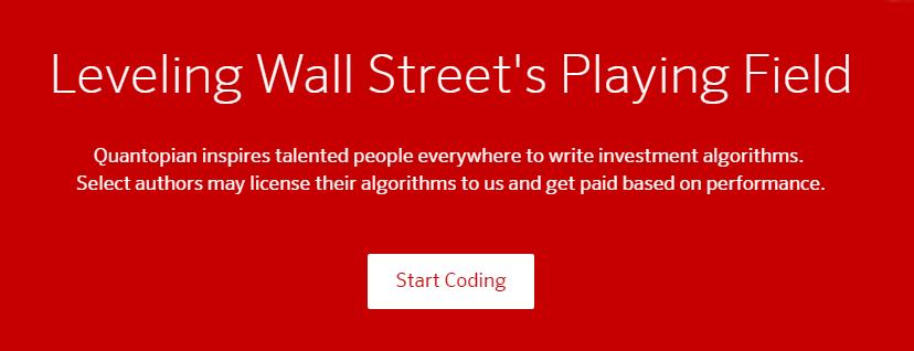 Leveling Wall Street Playing Ground