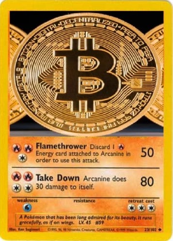 buy pokemon cards with bitcoin